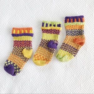 4/$15 Solemates Mismatched Socks Age 2-4